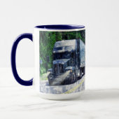 Big Rig Cargo Truck Drink Mok (Links)