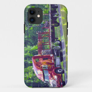 Big Rig Red Truck Trucker's iPhone 5 Hoesje