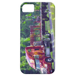 Big Rig Red Truck Trucker's iPhone 5 Hoesje