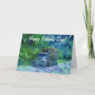 Big Rig Road-liner Truck-lover Birthday Kaart