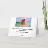 Big Rig Road-liner Truck-lover Carte d'anniversair (Dos)