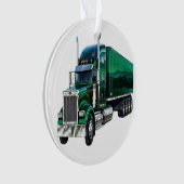 Big Rig Semi Truck Ornament (voorkant)