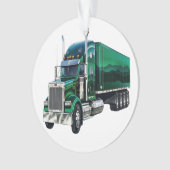 Big Rig Semi Truck Ornament (voorkant)