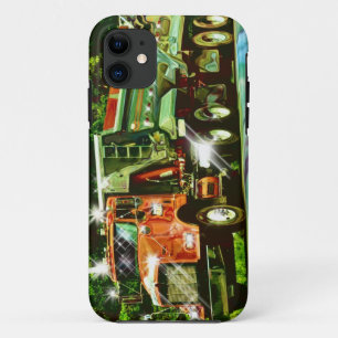 Big Rig Sinaasappel Truck Driver's iPhone 5 Hoesje