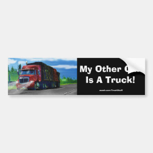 Big Rig Truckers Bumpersticker Collectie