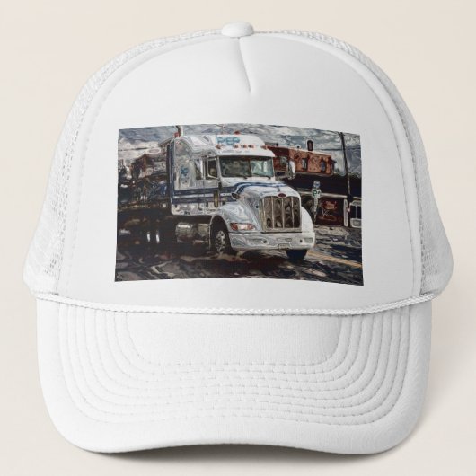 Big Rigs Casquette de camion de transport lourd (Devant)