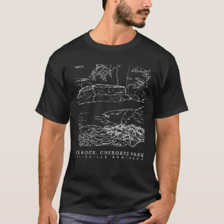 Big Rock in Cherokee Park in Louisville Kentucky T T-shirt