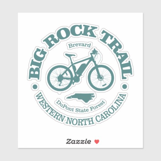 Big Rock Trail (MTB) Sticker (Vel)