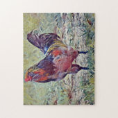 Big Rooster Art Puzzel (Verticaal)