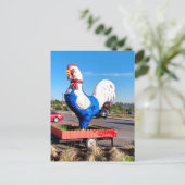 Big Rooster Briefkaart (Staand voorkant)
