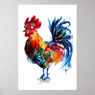 Big Rooster Poster