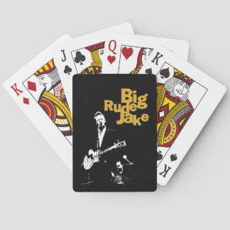Big Rude Jake speelkaarten - elektrische gitaar
