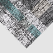 Big Rustic Plaid Birch Bark Print Tissuepapier (Detail)