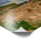 Big Sable Lighthouse Foto Afdruk (Hoek)