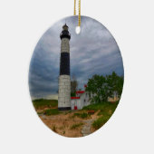 Big Sable Lighthouse Keramisch Ornament (Rechts)