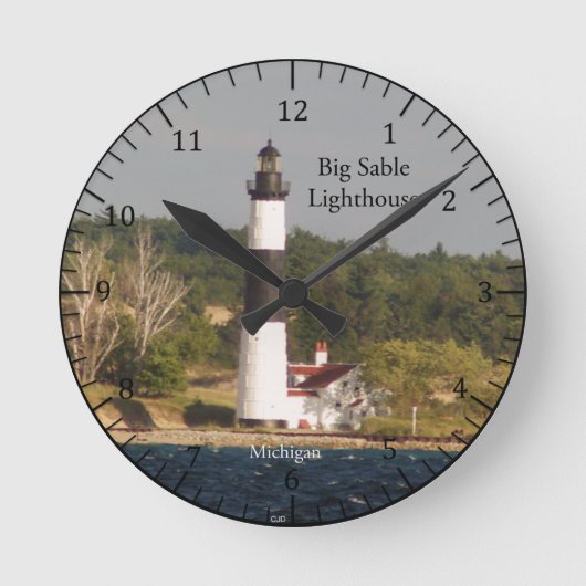 Big Sable Lighthouse klok (Voorkant)