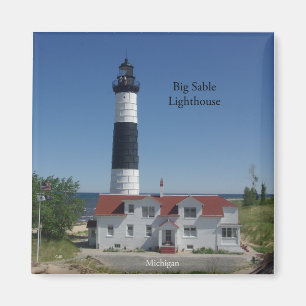 Big Sable Lighthouse magnet Magneet