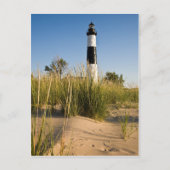 Big Sable Lighthouse-postcarcopy Briefkaart (Voorkant)