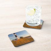 Big Sable Point Lighthouse op Lake Michigan 3 Bier Onderzetter (Rechterzijde)