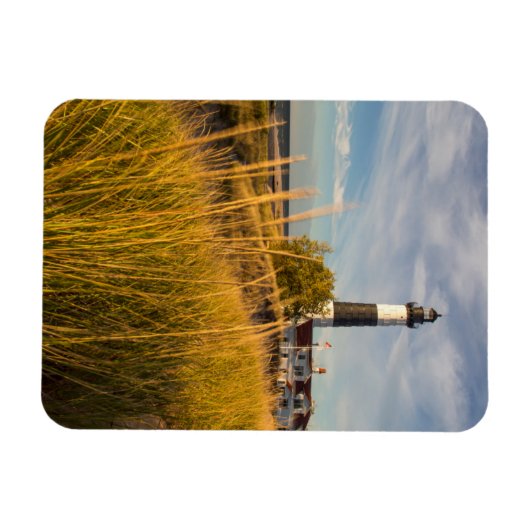 Big Sable Point Lighthouse op Lake Michigan Magneet (Horizontaal)