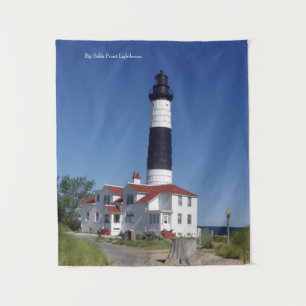 Big Sable Point Lighthouse tapestry Wandkleed