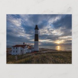 Big Sable Point Spring Sunset Briefkaart