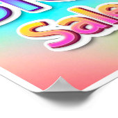 Big Sale Script End of Season Holograph Poster (Hoek)