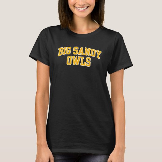 Big Sandy Community and Technical College Owls 02 T-shirt (Voorkant)