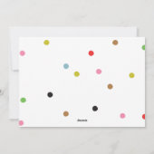 Big Script Uw aangepaste naam | Kerstfoto Feestdagenkaart (Achterkant)