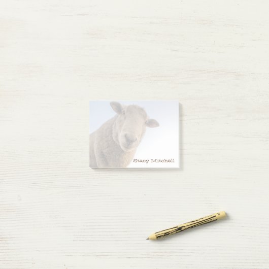 Big Sheep - Personaliseer het! Post-it® Notes (Op bureau)