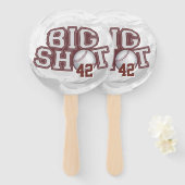 Big Shot Baseball Handwaaier (Voorkant en achterkant)