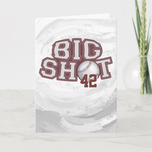 Big Shot Baseball Kaart (Voorkant)