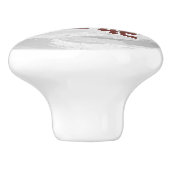 Big Shot Baseball Keramische Knop (Zijkant)