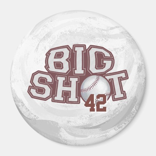 Big Shot Baseball Magneet (Voorkant)