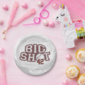 Big Shot Baseball Papieren Bordje (Feest)