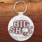 Big Shot Baseball Sleutelhanger (Voorkant)