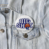 Big Shot Basketball Ronde Button 7,6 Cm (In situ)