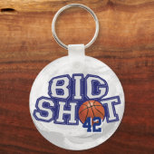 Big Shot Basketball Sleutelhanger (Voorkant)
