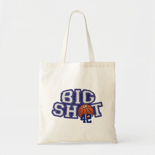 Big Shot Basketball Tote Bag (Voorkant)