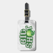 Big Shot Tennis Ball Bagagelabel (Voorkant verticaal)
