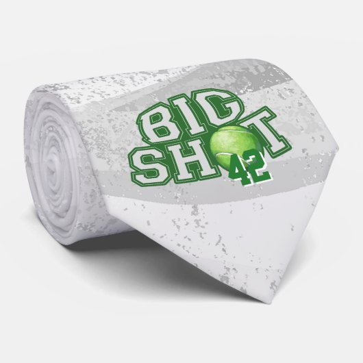 Big Shot Tennis Ball Stropdas (Opgerold)