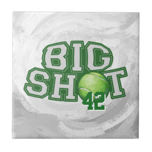Big Shot Tennis Ball Tegeltje