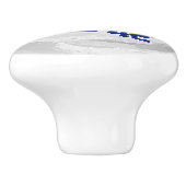 Big Shot Volleyball Keramische Knop (Zijkant)