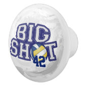 Big Shot Volleyball Keramische Knop (Rechts)
