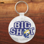Big Shot Volleyball Sleutelhanger (Voorkant)