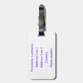 Big Sis bagagelabel (Achterkant verticaal)