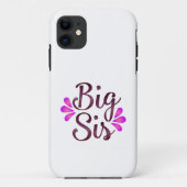 Big Sis Case-Mate iPhone Case (Achterkant)