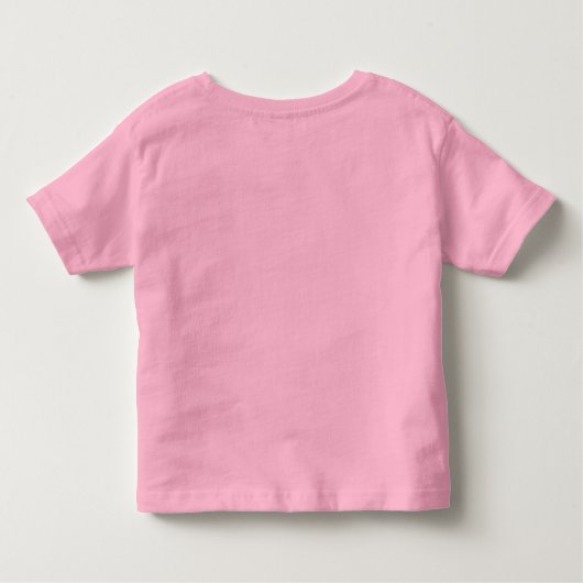 Big Sis Girl Monkeys Cute Ruffle T-shirt (Achterkant)
