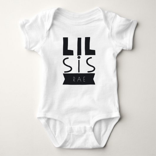 Big Sis & Lil Sis set Romper (Voorkant)