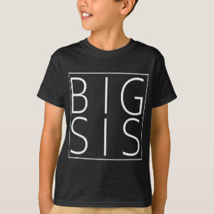 Big SIS Minimal Square Family Bijpassend T-shirt B